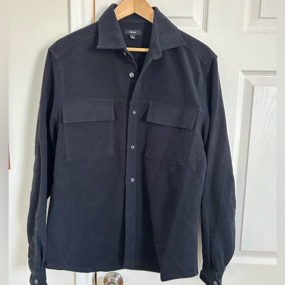 Reiss Men’s Overshirt - 100% cotton